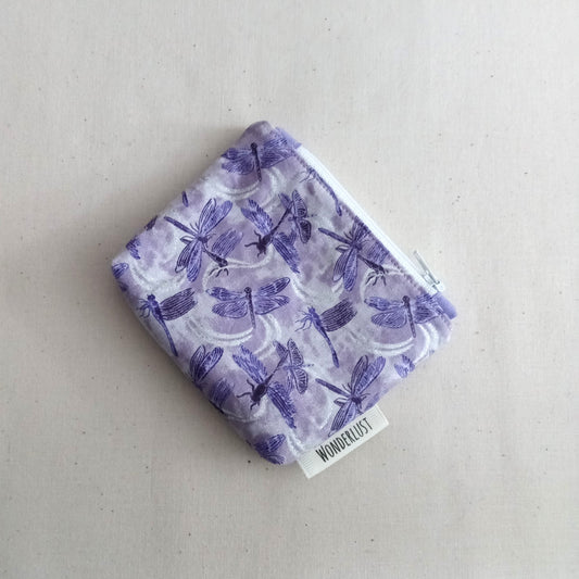 Lavender Dragonfly Coin purse