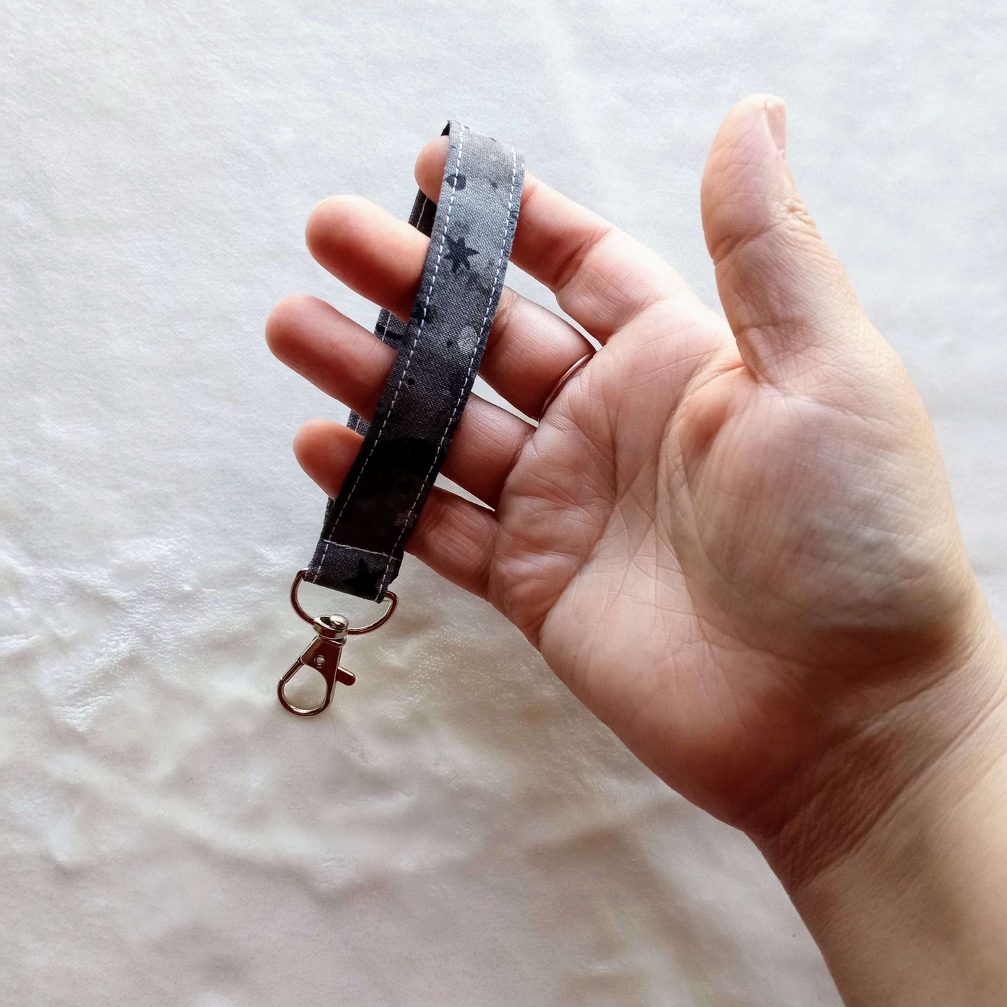 Stars and Moons Key Fob, Wristlet