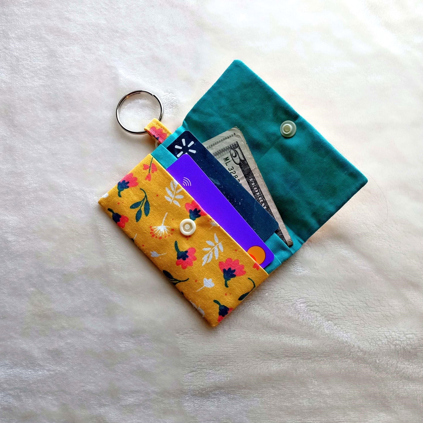 Little Bloom Mini Wallet, Card Holder