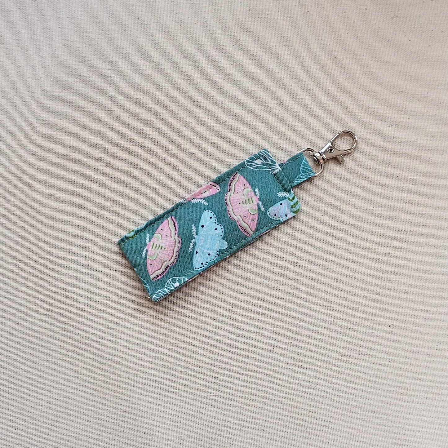 Moonlit Moths chapstick holder
