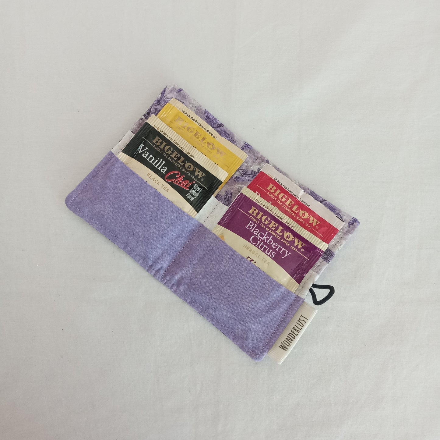Lavender Dragonfly Tea wallet