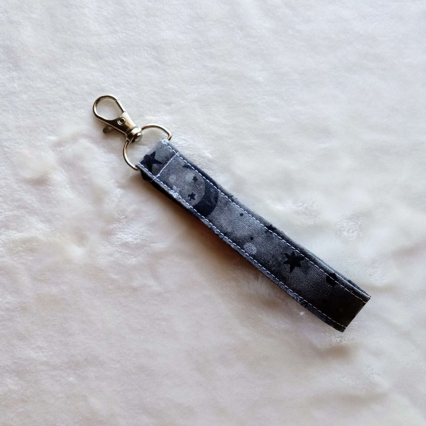 Stars and Moons Key Fob, Wristlet