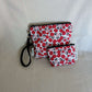 Red Flowers Coin Purse