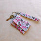 Floral pink Mini Wallet, Card Holder