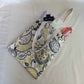 Yellow Paisley Canvas Tote