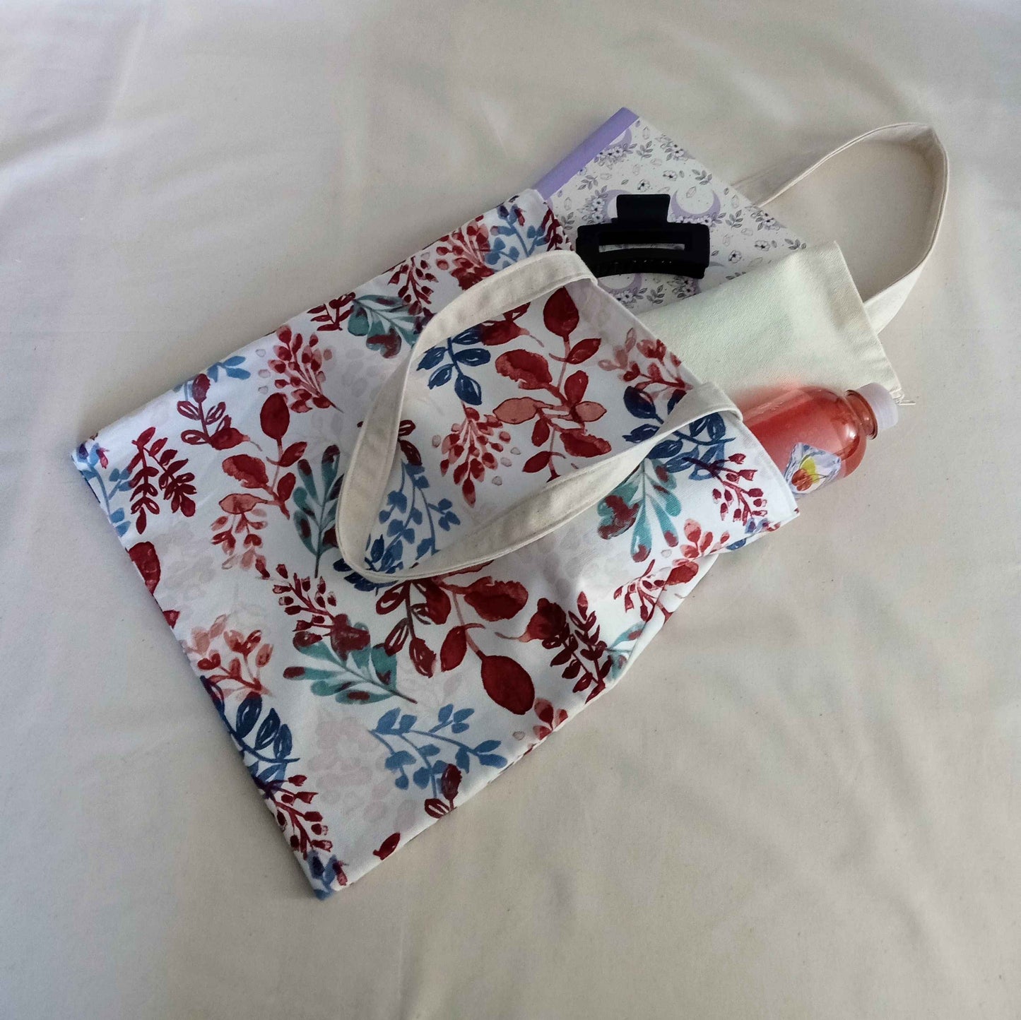 Botanical Canvas Tote