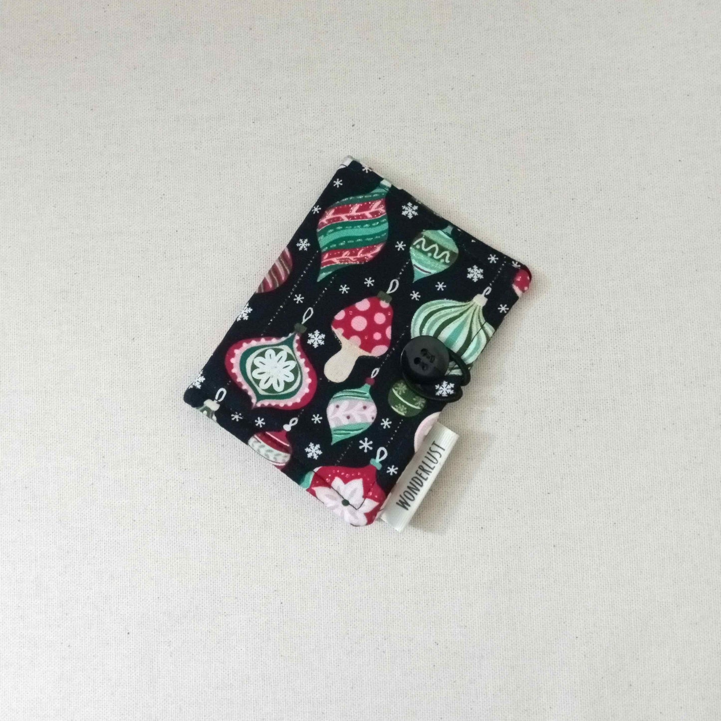 Christmas Ornaments Tea Wallet