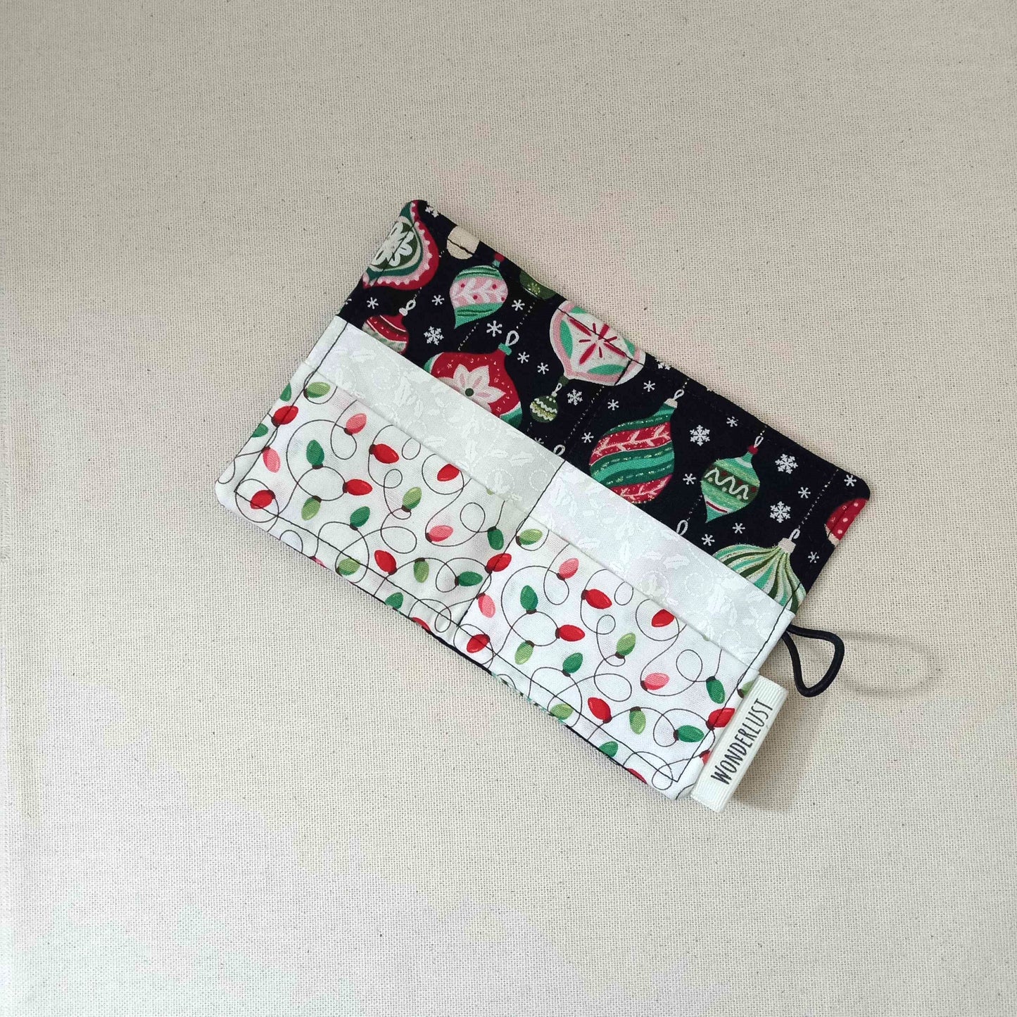 Christmas Ornaments Tea Wallet