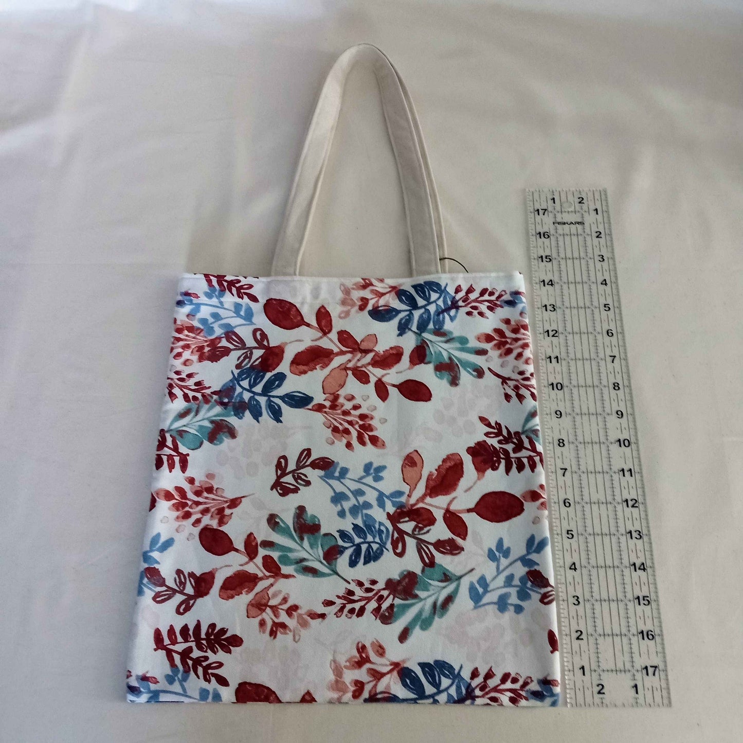 Botanical Canvas Tote