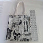 Skeleton Canvas Tote