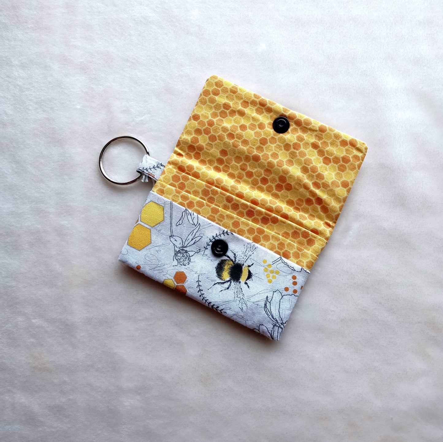 Bumble Bee Mini Wallet, Card Holder