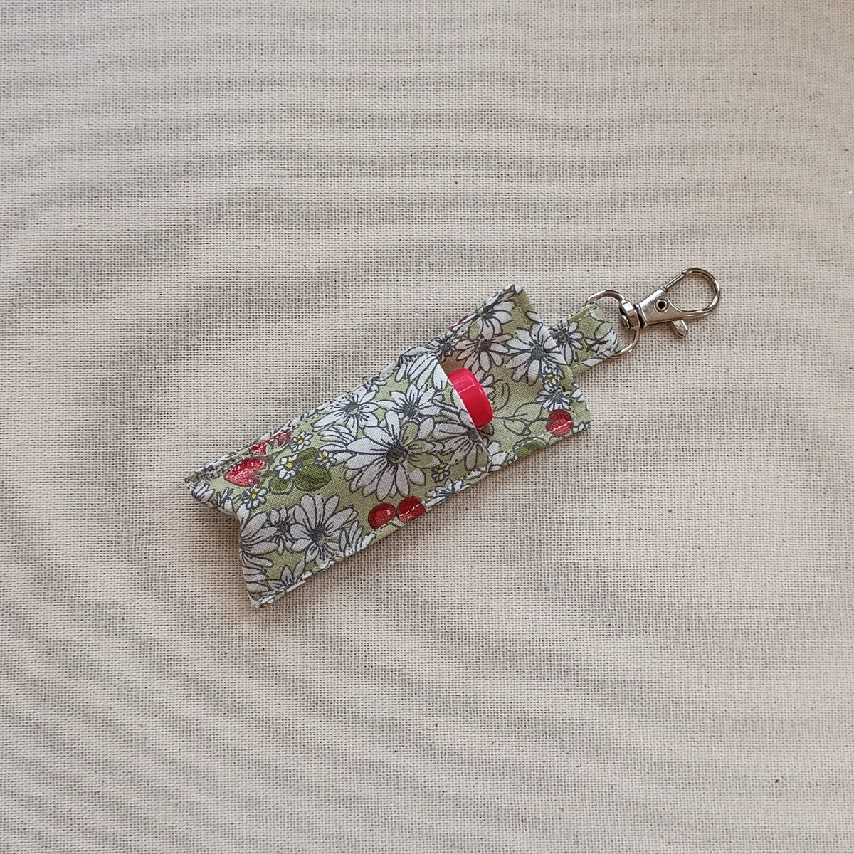 Strawberry Fields chapstick holder