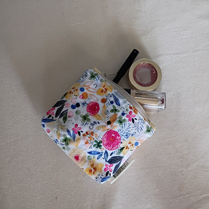 Wildflower Garden Mini Zip Pouch
