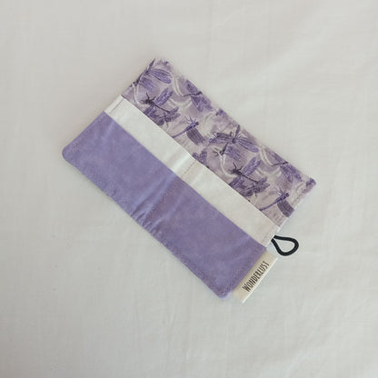 Lavender Dragonfly Tea wallet