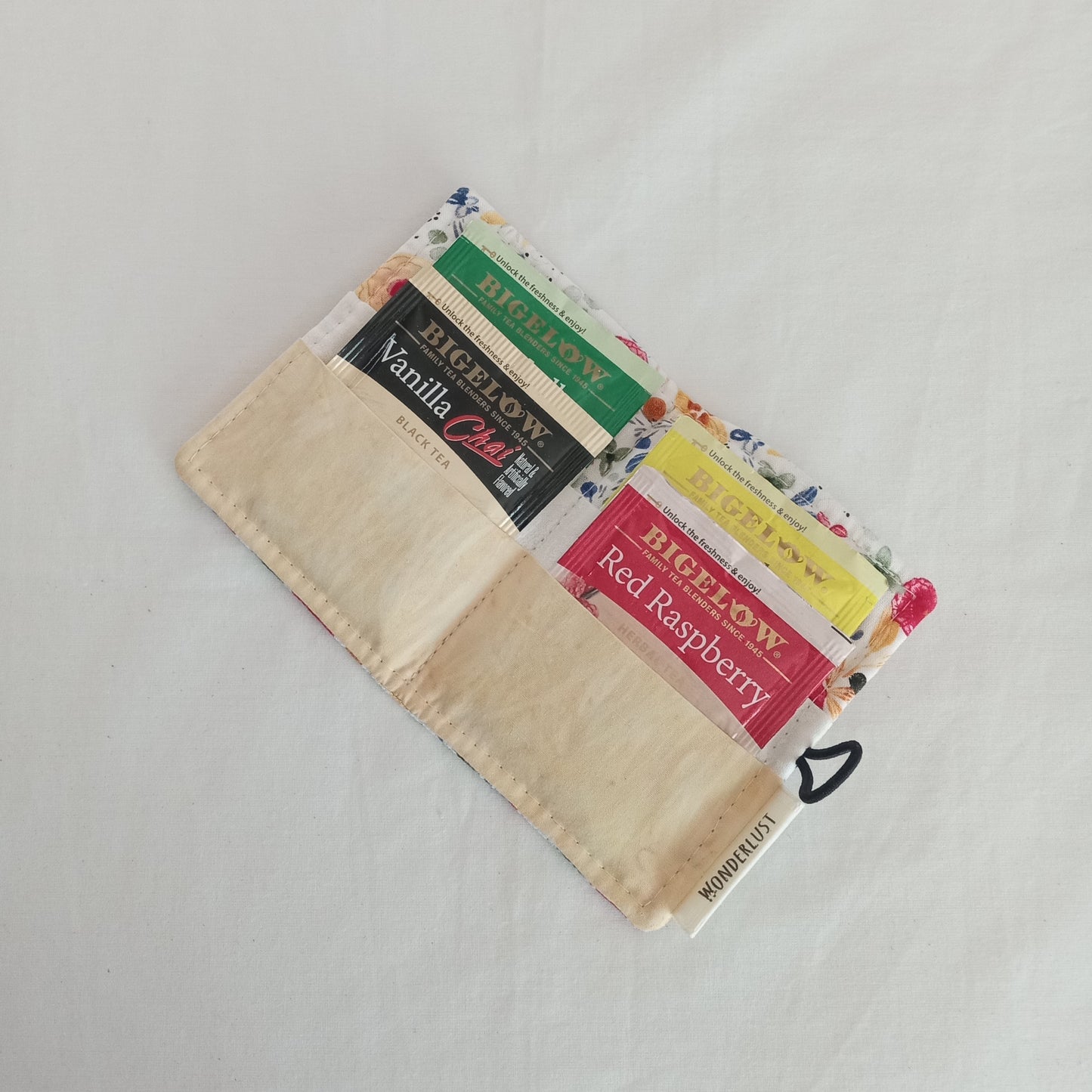 Garden flower tea wallet
