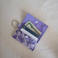 Lavender Dragonfly Mini Wallet