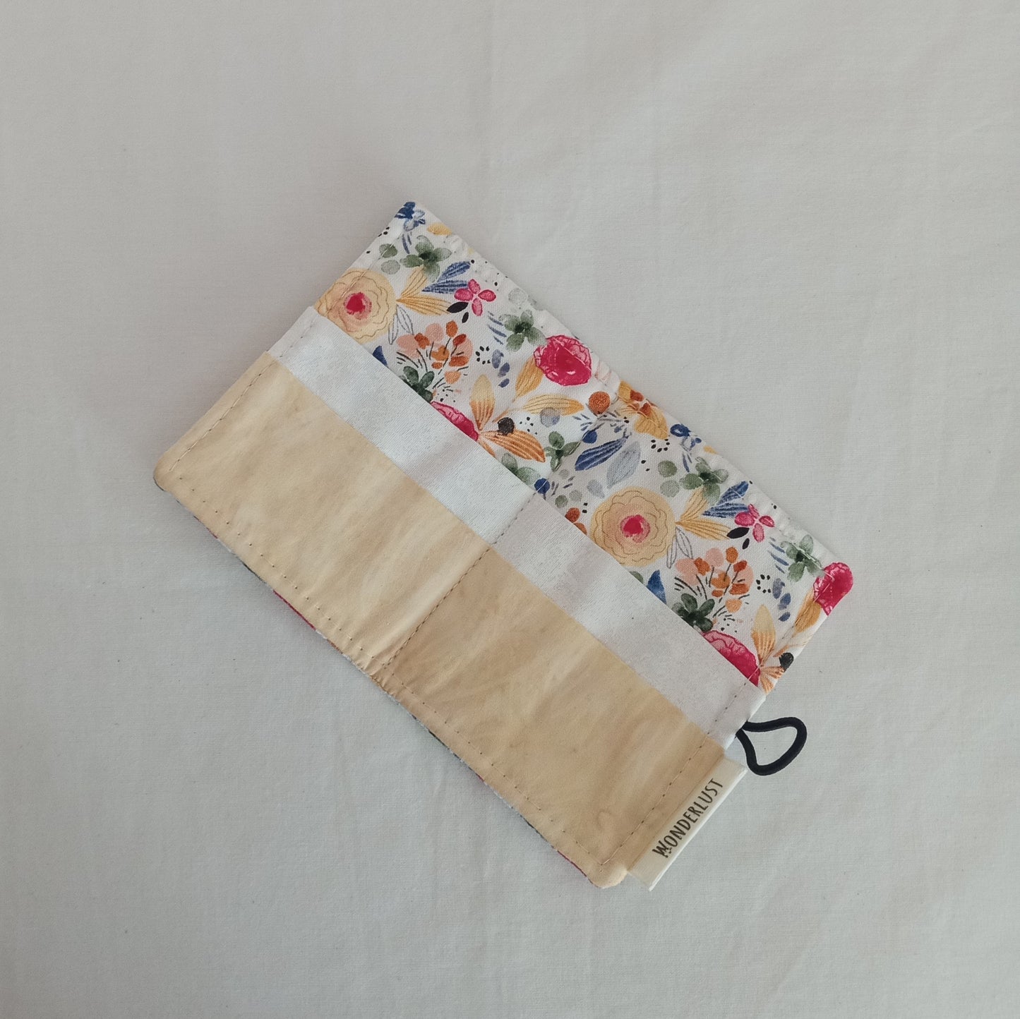Garden flower tea wallet