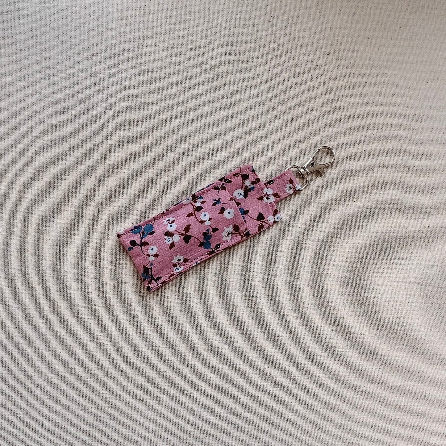 Dusty Rose Chapstick Holder