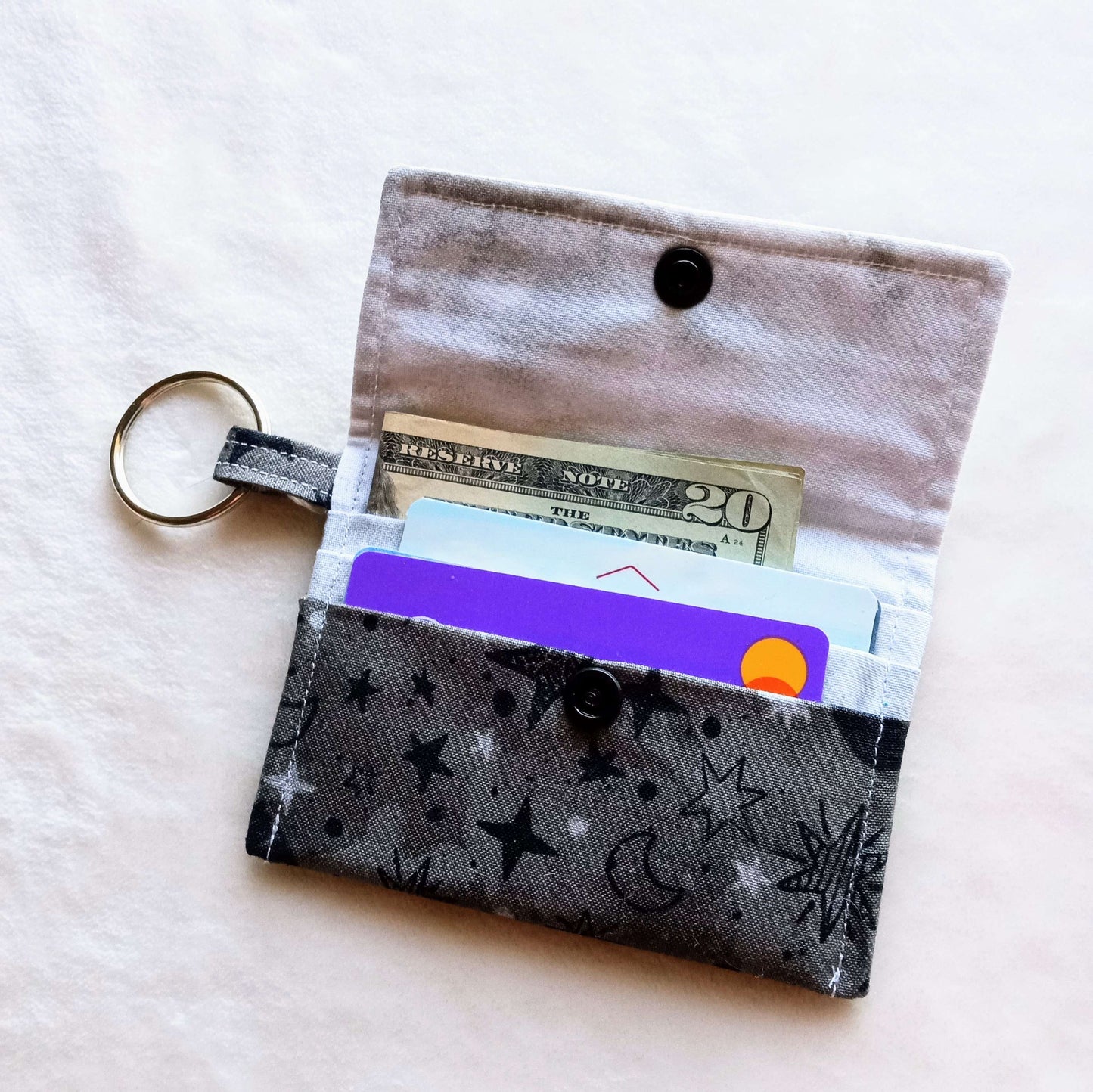 Stars & Moons Mini Wallet, Card Holder