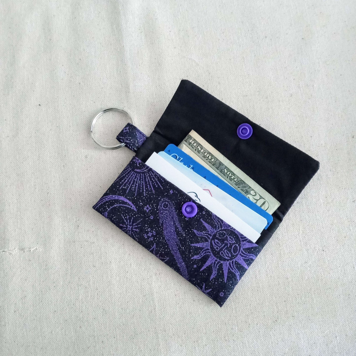 Celestial Mini Wallet, Card Holder