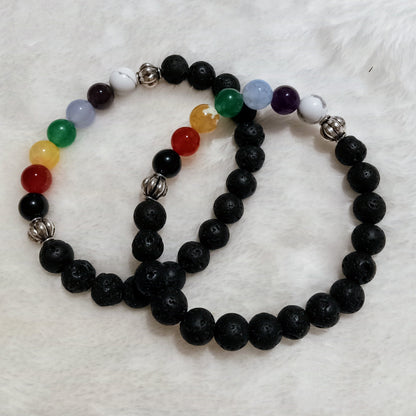 Chakra Stone Bracelet (Diffuser)