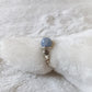 Blue-Lace Agate Wire Wrapped Ring