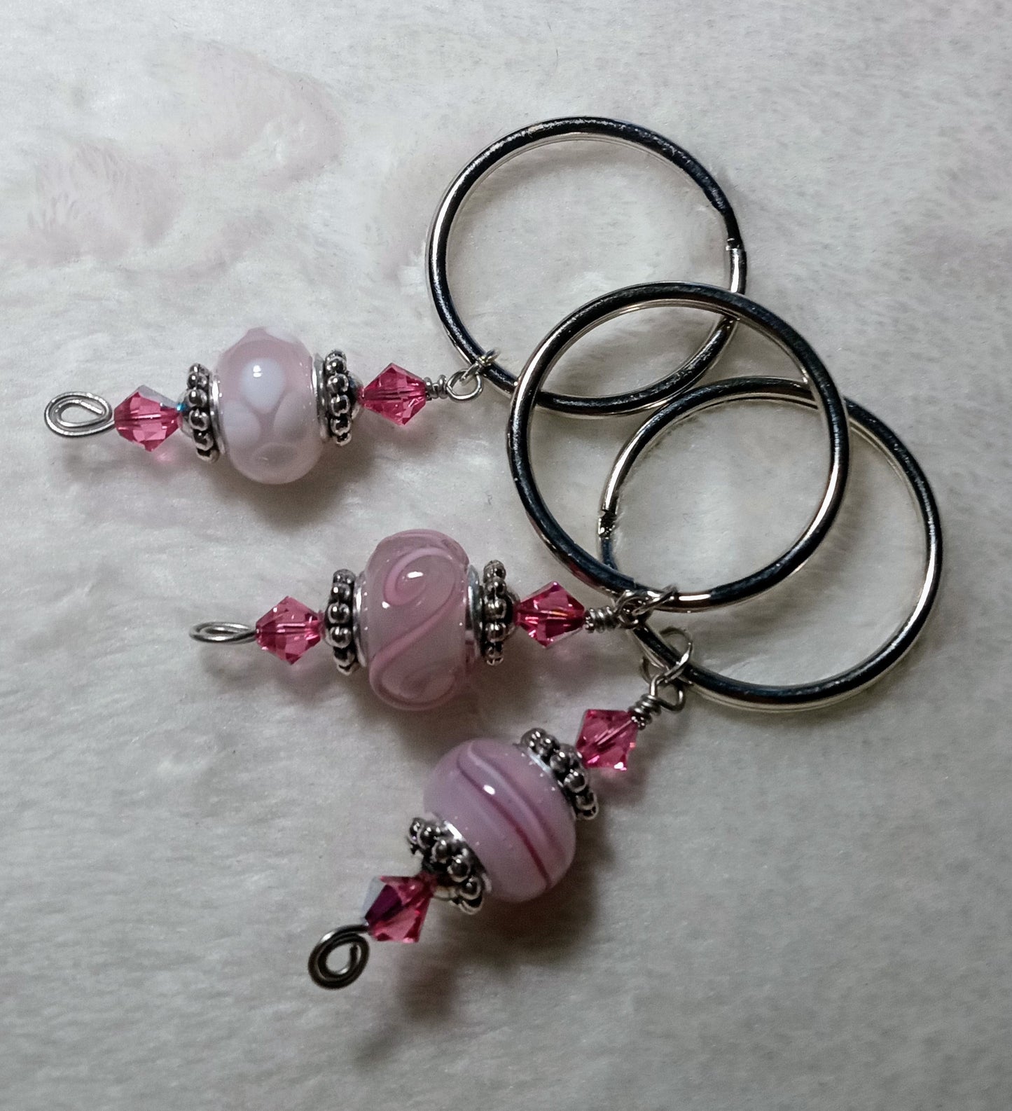Wonderlust assorted pink keychains